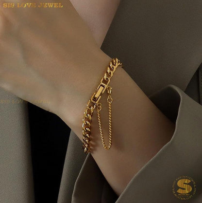 Cuban Link Bracelet B147