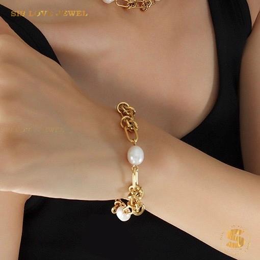 Classic Pearl Bracelet B045