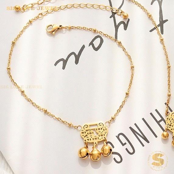 Pave Heart Gold Plated Bracelet A023