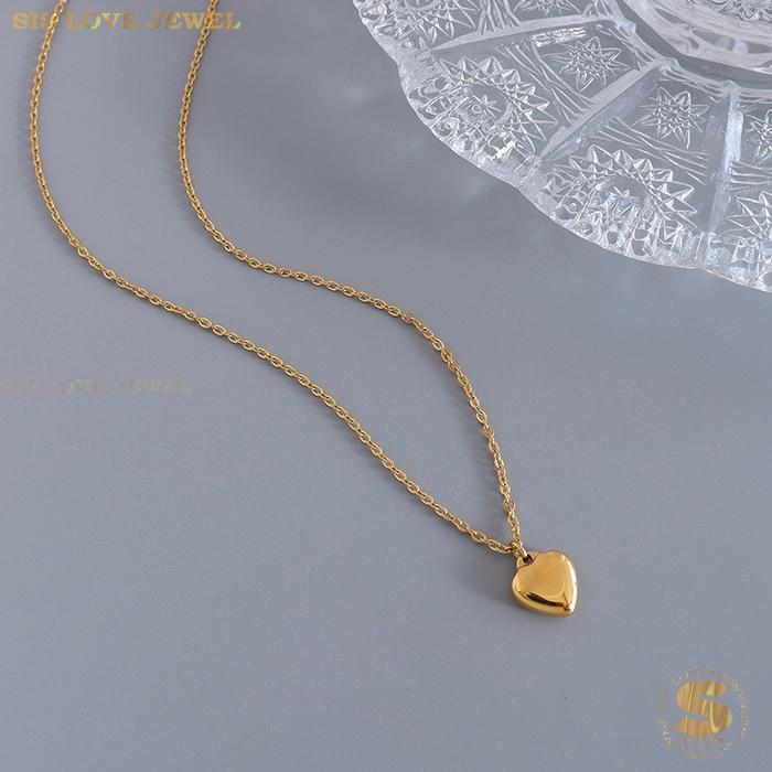Simple Love Pendant Necklace N001