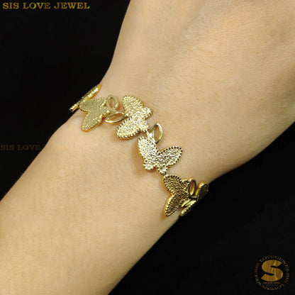 Butterfly Adjustable Bangle H130