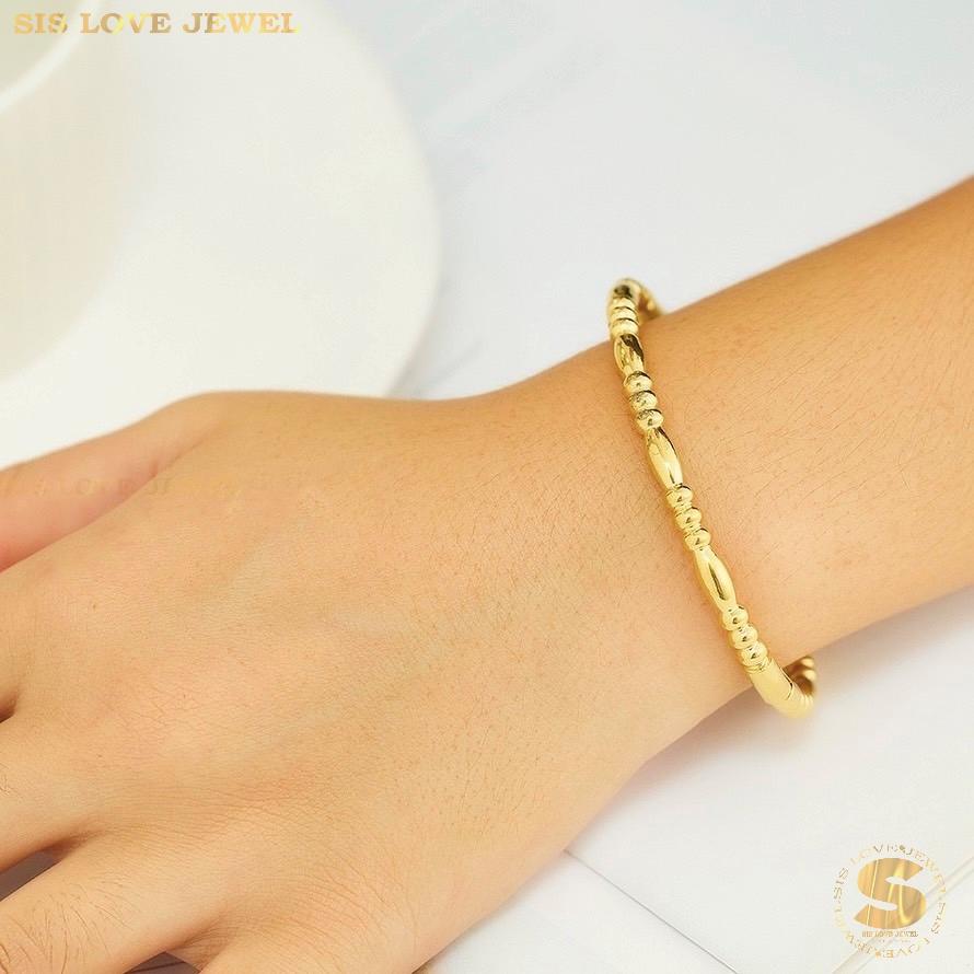 Simple Oval Bangle H095