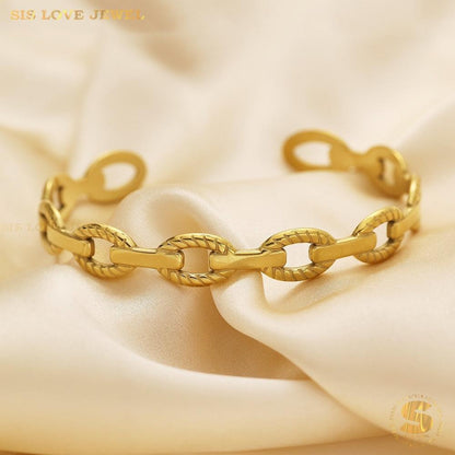 Paperclip Adjustable Bracelet H170