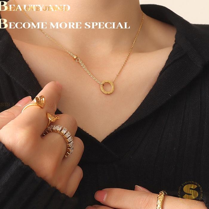 Roman Numeral Necklace N054