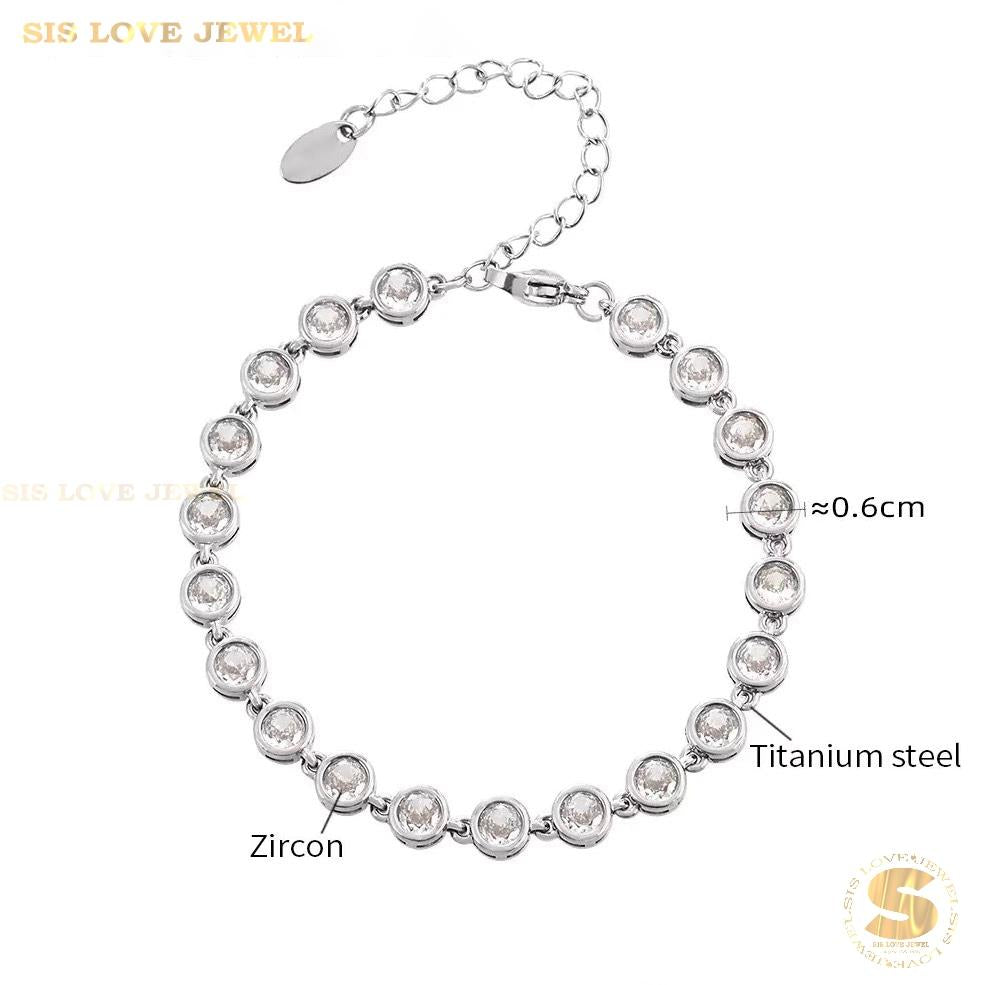 Zircon Tennis Bracelet B258
