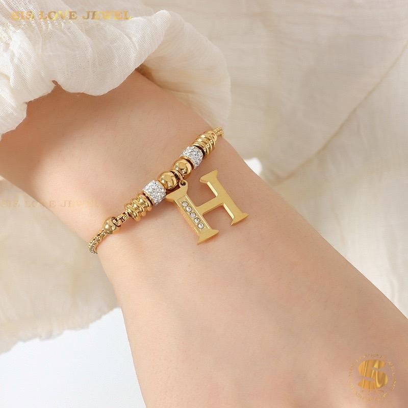 Alphabet Letters Bracelet B068