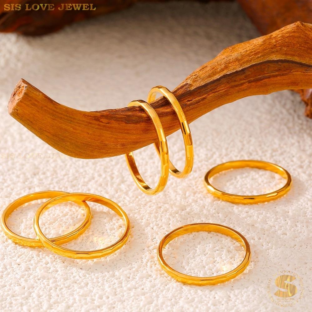 Simple Plain Ring R108