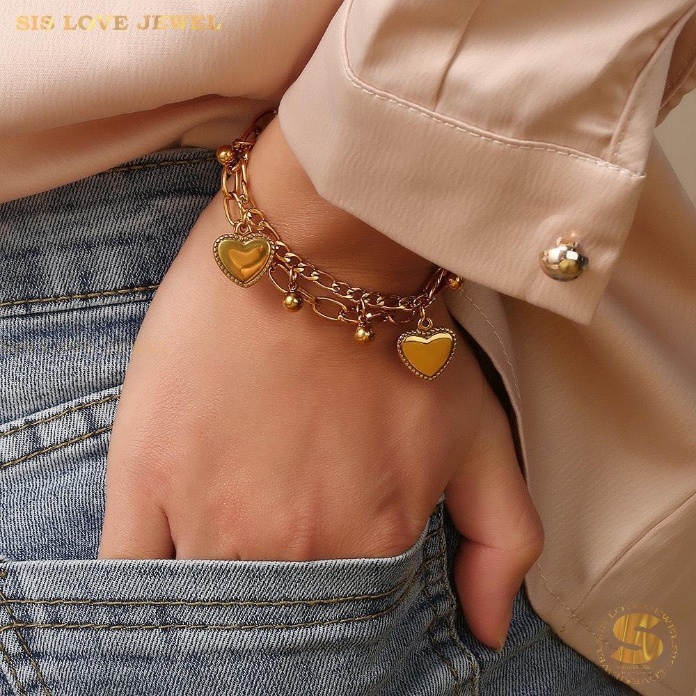 Double-Layer Boba Love Bracelet B216