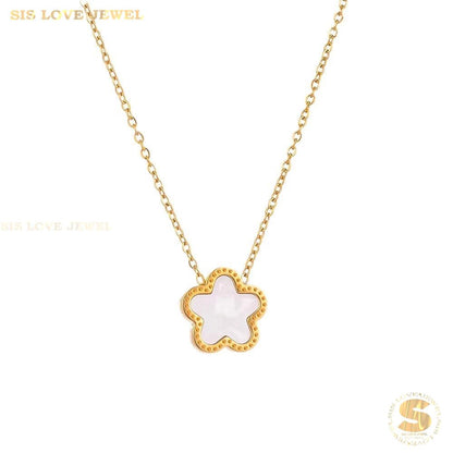 Sakura Flower Pendant Necklace N133