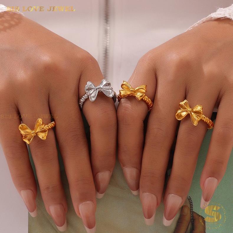 Big Ribbon Ring R095