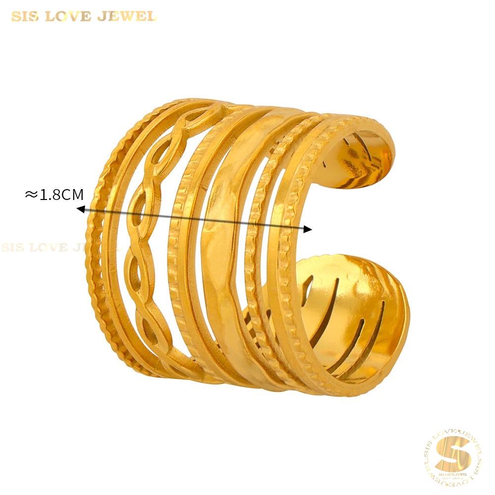 7 - Layer Stylish Ring R086