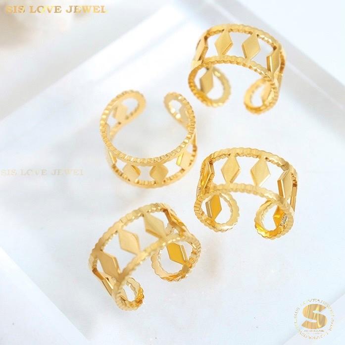 Adjustable Chic Cascade Ring R057
