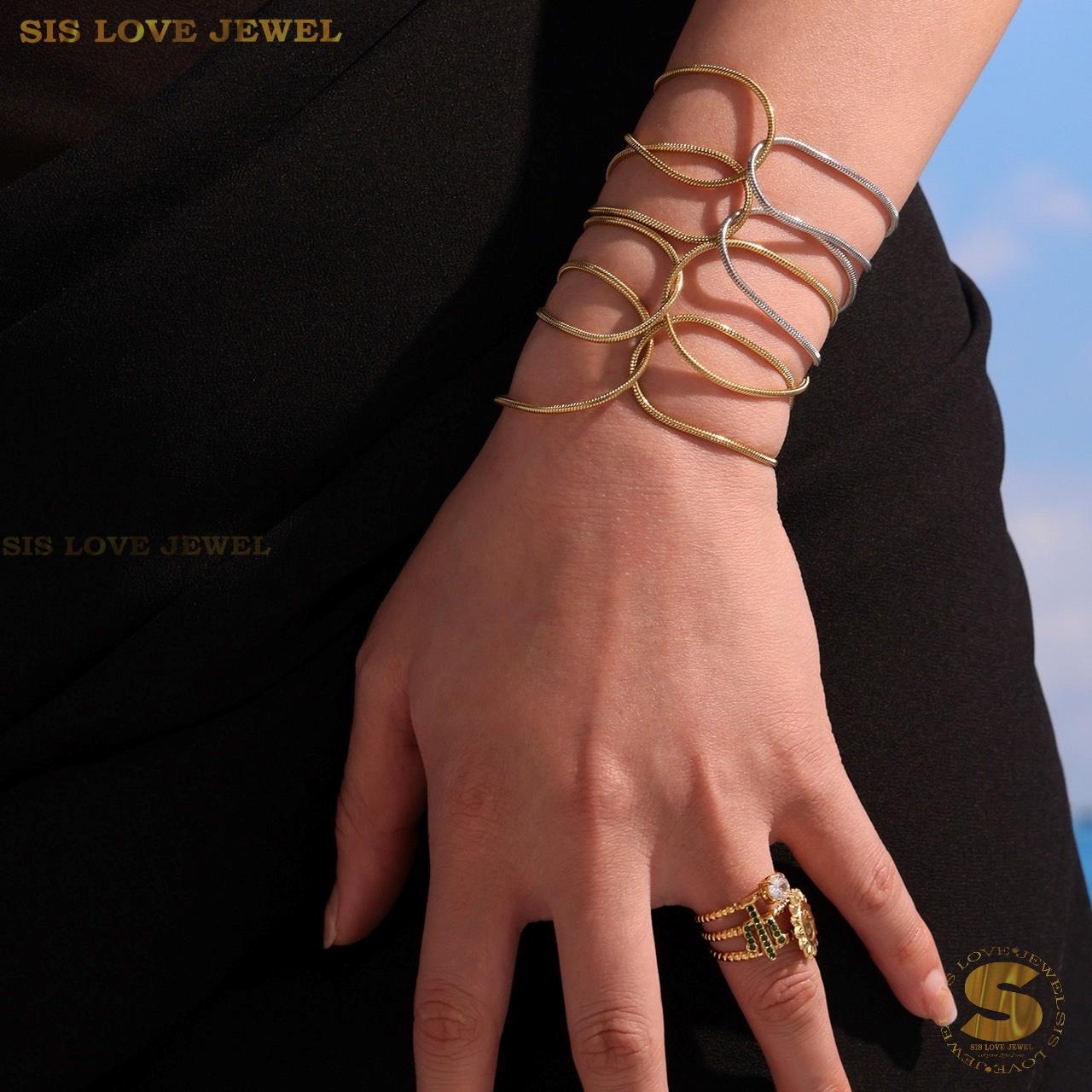 Knot Snake Bracelet B229