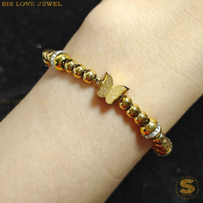 Butterfly Adjustable Bracelet B081