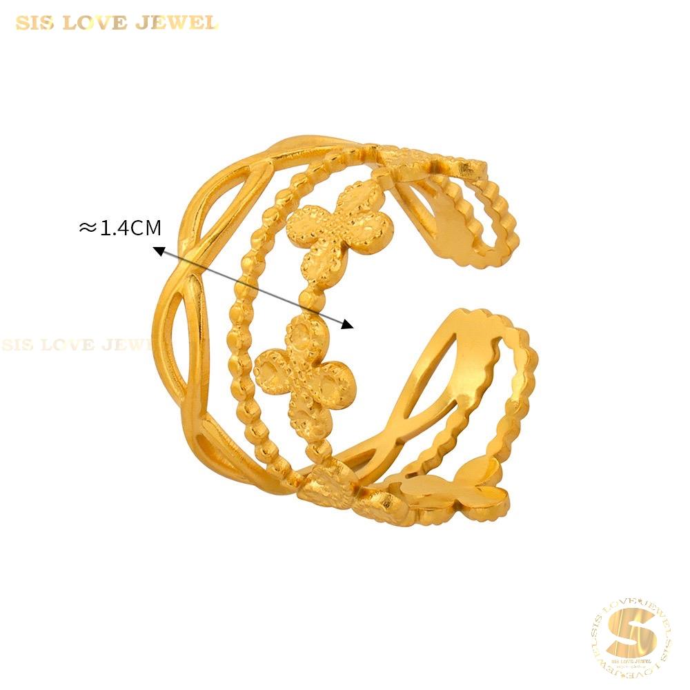 Simple Adjustable Ring R119