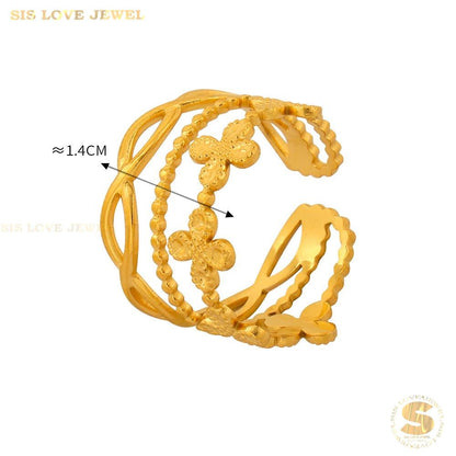 Simple Adjustable Ring R119