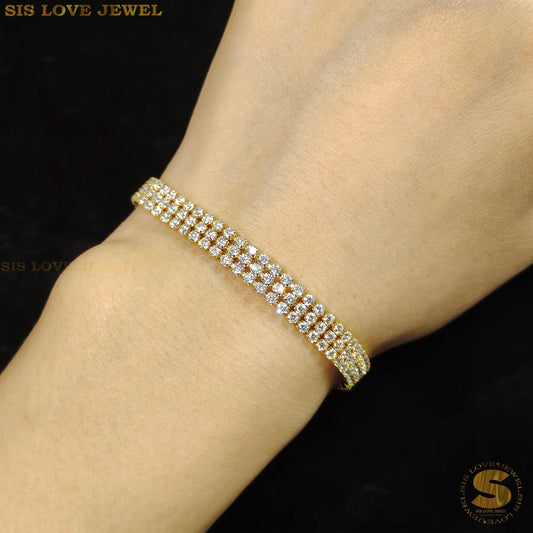 3-Layer Zirconia Bracelet B116