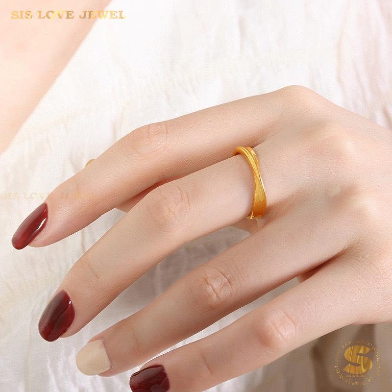 Love Inscribed Band Ring R054