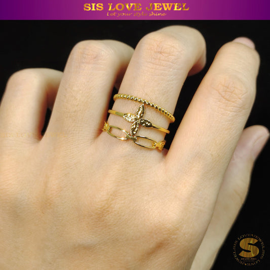 3-Layer Adjustable Ring R091