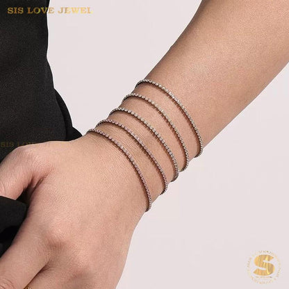Elegant Thin Tennis Chain B259