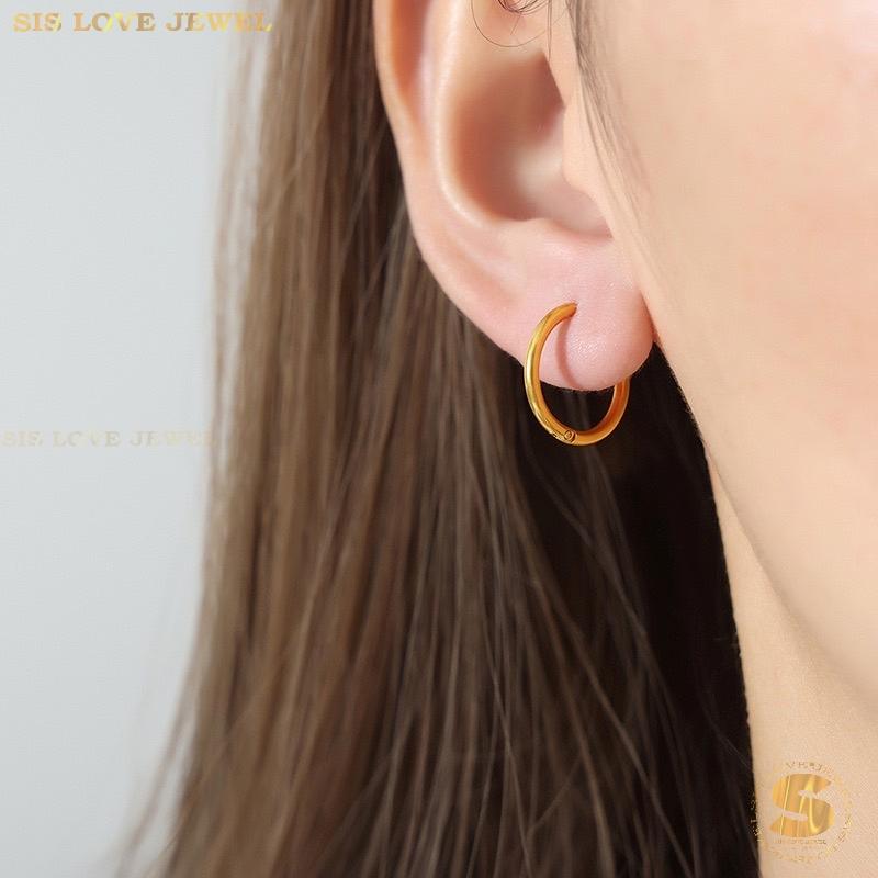 Classic Gold Hoop Earrings