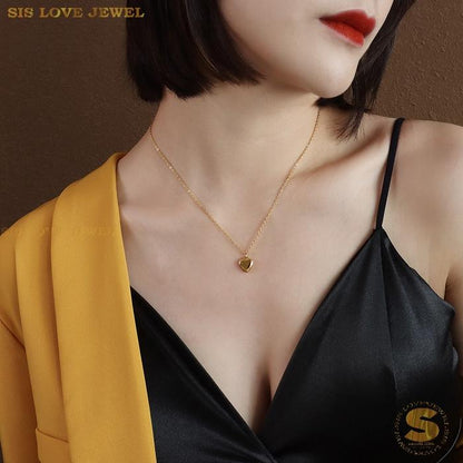 Simple Love Pendant Necklace N001