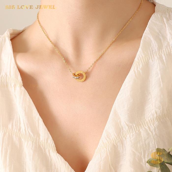 Minimalist Gold Plated Necklace N042