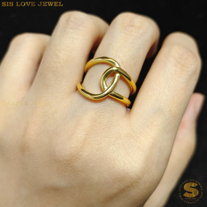 Twist of Elegance Ring R052