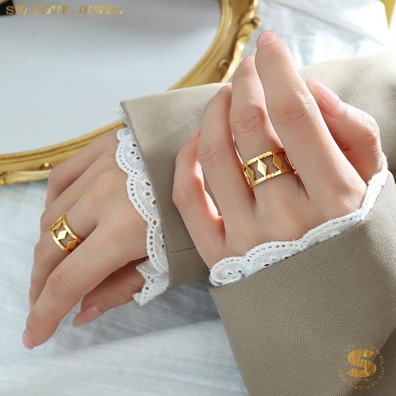 Adjustable Chic Cascade Ring R057