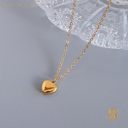 Simple Love Pendant Necklace N001