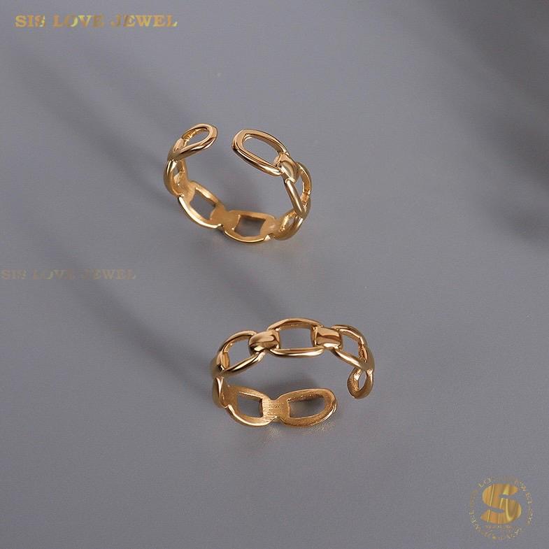 Adjustable Chain of Love Ring R060