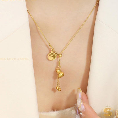 Hulu Adjustable Necklace & Bracelet N057