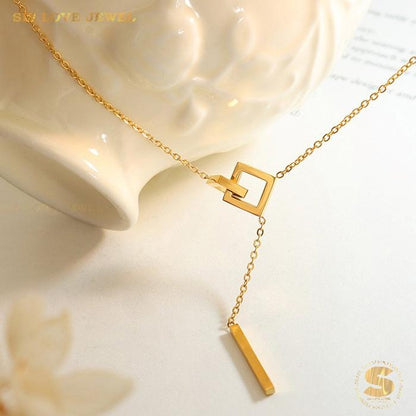 Simple Tassel Necklace N025
