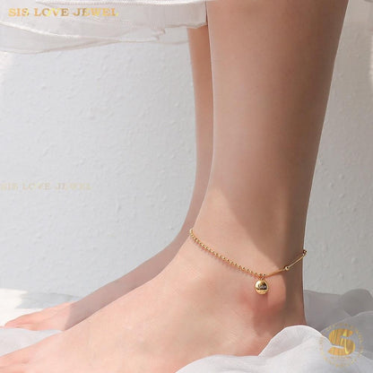 Lucky Charm Gold Plated Anklet A006