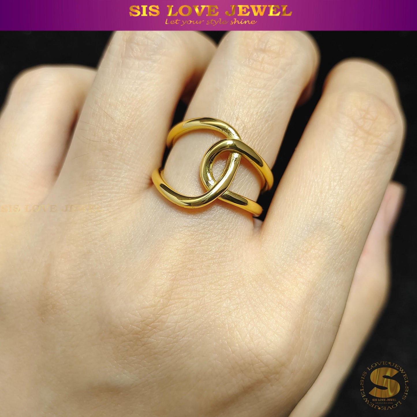 Twist of Elegance Ring R052