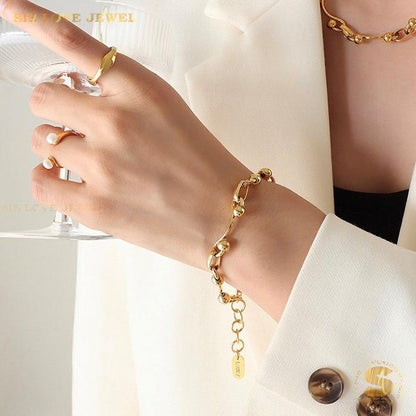 Classic Chain Bracelet B022