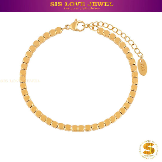 Cube Charm Bracelet B062