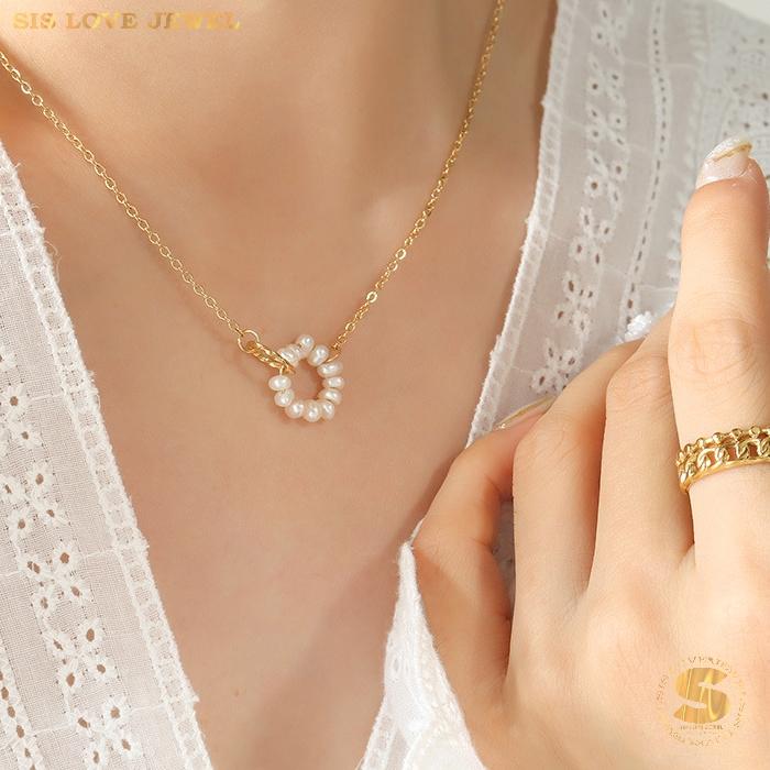 Pearl Elegance Necklace N073