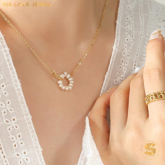 Pearl Elegance Necklace N073
