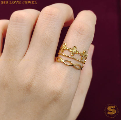 Simple Adjustable Ring R119