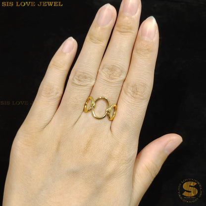 Adjustable Fashion Ring R008