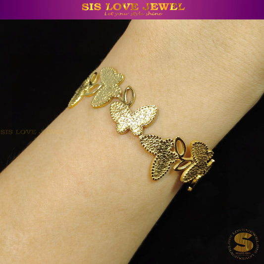Butterfly Adjustable Bangle H130