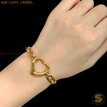 Big Love Thick Sauh Chain Bracelet B193