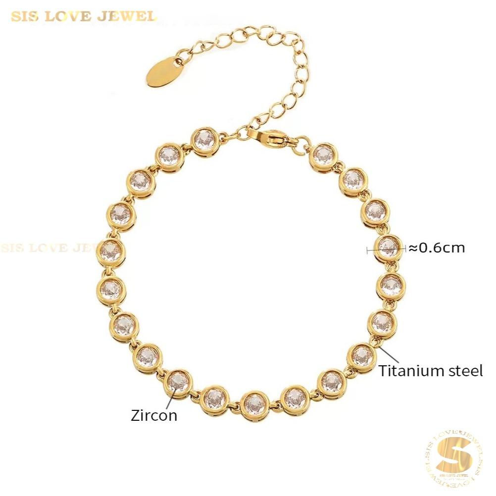 Zircon Tennis Bracelet B258