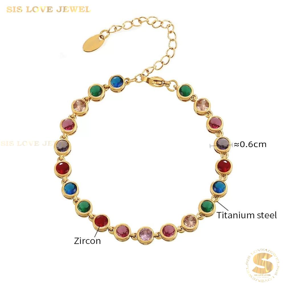 Zircon Tennis Bracelet B258