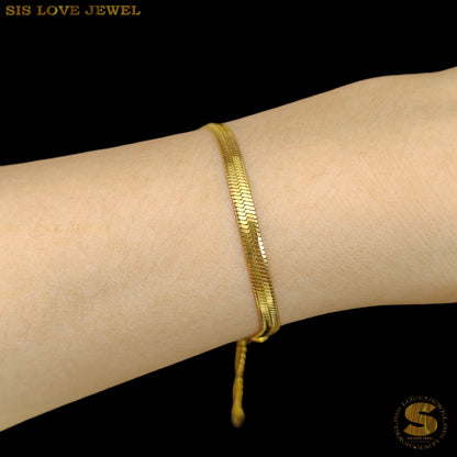 Simple Snake Chain Bracelet B005