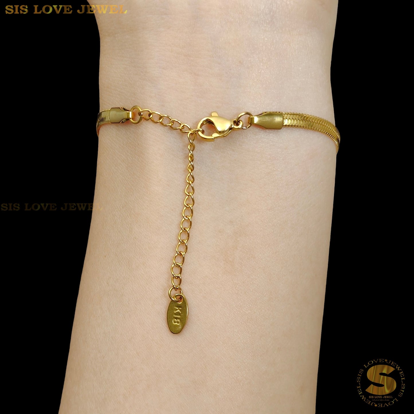 Simple Snake Chain Bracelet B005