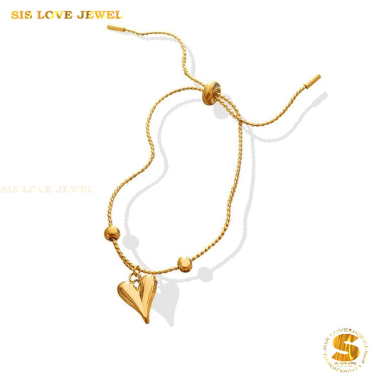 Pure Love Adjustable Chain Bracelet B018