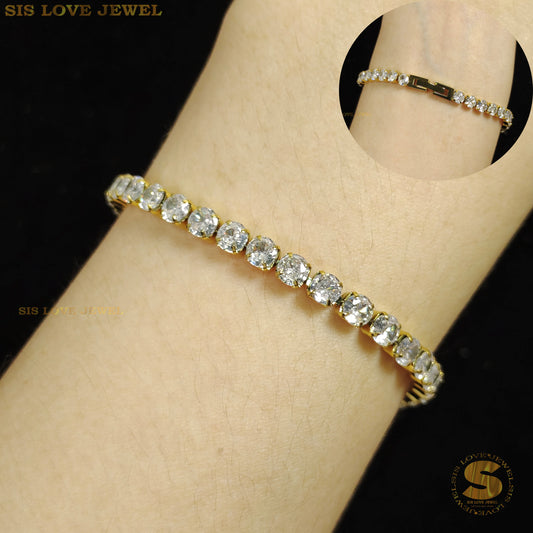 Cubic Zirconia Tennis Bracelet B042