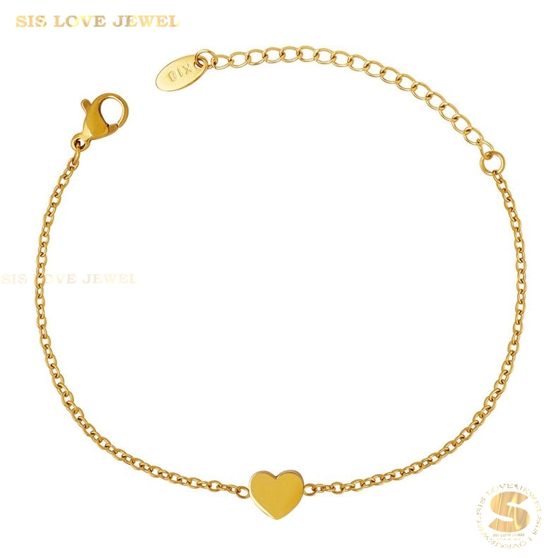 Minimalist Love Chain Bracelet B066